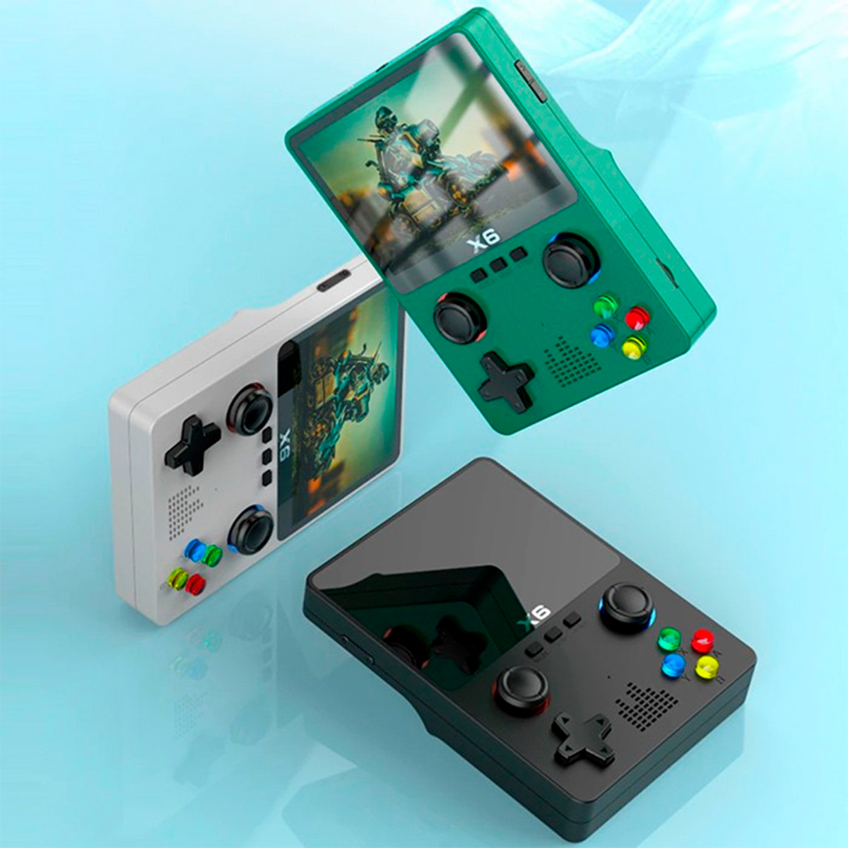 Consola Portátil Retro +6.000 Juegos Clásicos Conexión TV X6