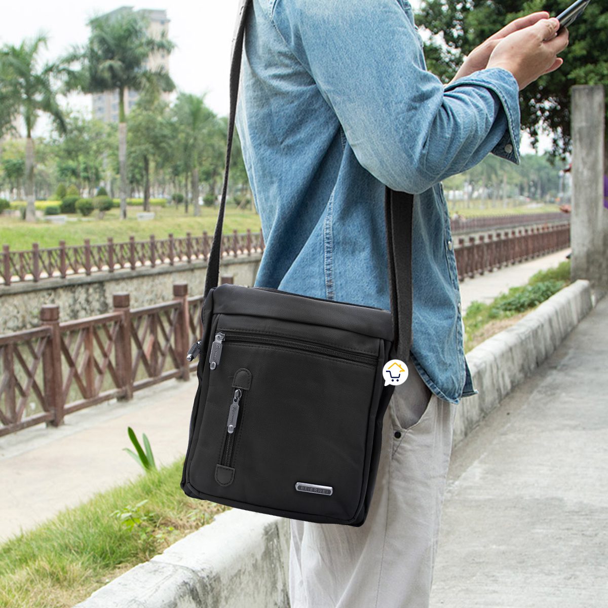 Bolso discount carriel hombre