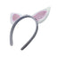 Disfraz Gata Mujer Accesorios Halloween Fiesta Disfraces Blanco RF 756