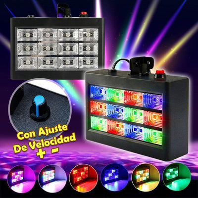 Luz Audio Rítmica Multicolor Fiestas Discotecas Bar RF 091