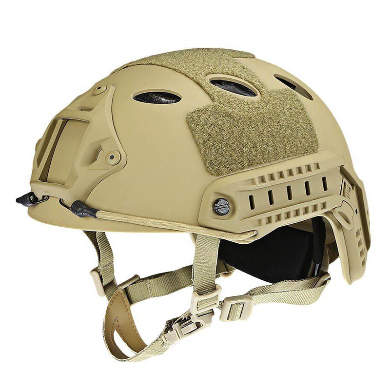 Casco Militar Táctico Ajustable Paintball Airsoft Deportes RF 286