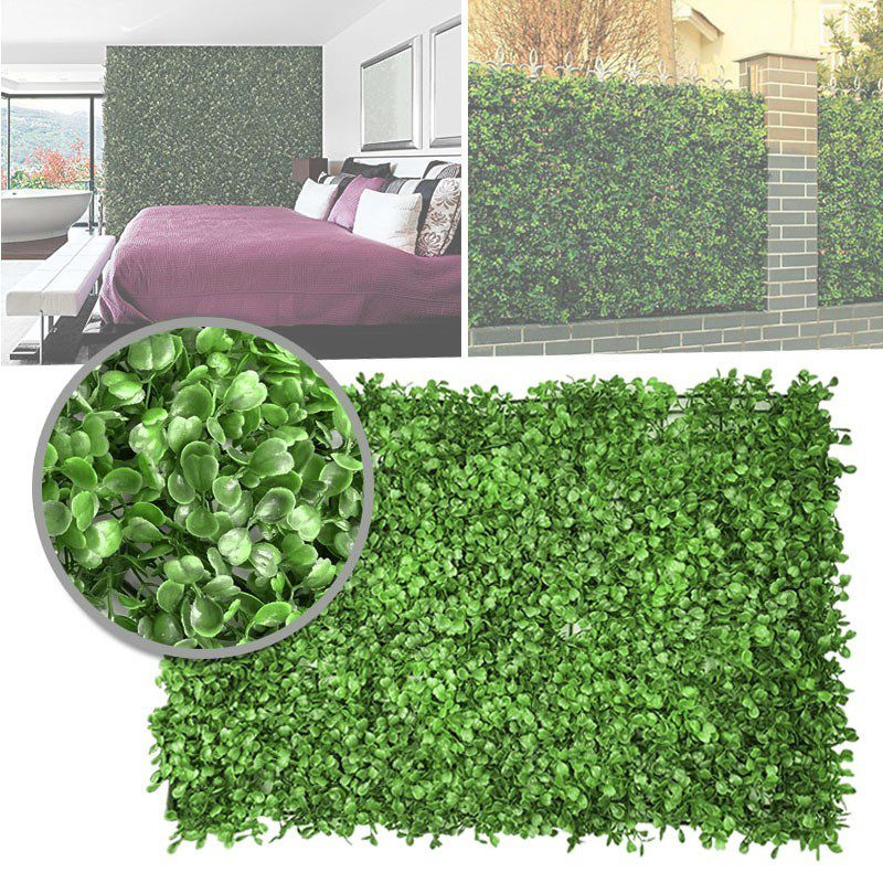 Jardín Vertical Artificial Panel 40x60 Muro Follaje Ecológico RF 4060-2