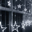 Extensión Luces Led Estrella X3 Metros Luz Navidad Blanco RF 2091