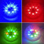 Esfera Luminosa LED Cambio Luces Bola Navidad Discoteca RF 088