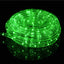 Manguera Luz LED 10 Metros Verde 3 Vías 180 Luces 1695
