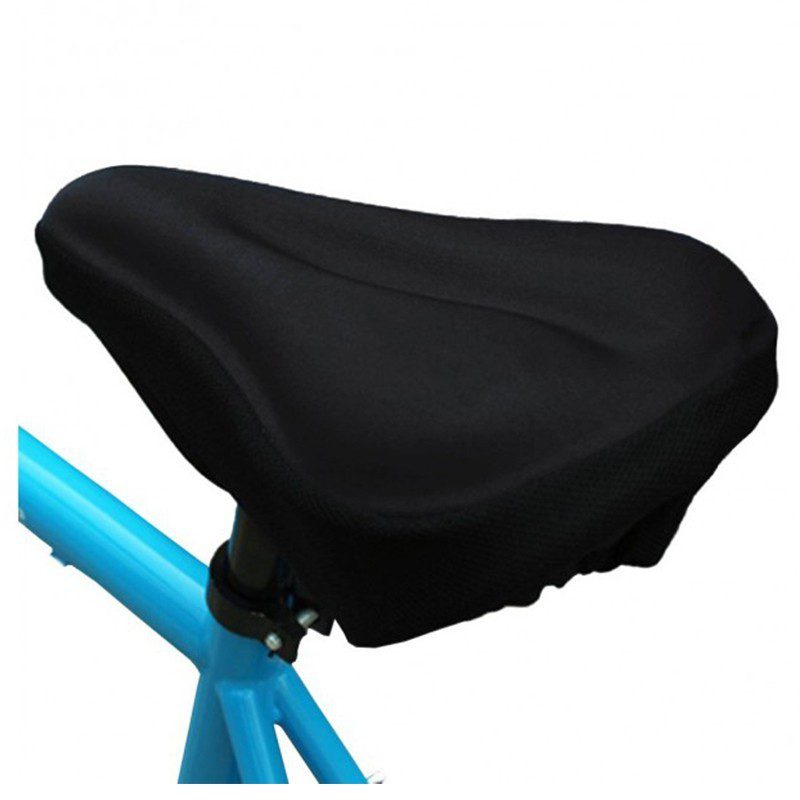 Forro Siliconado Sill n Bicicleta Asiento Galapago Resistente C modo Spinning