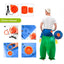 Disfraz De Dinosaurio Verde Inflable Montable Adulto Halloween 1555
