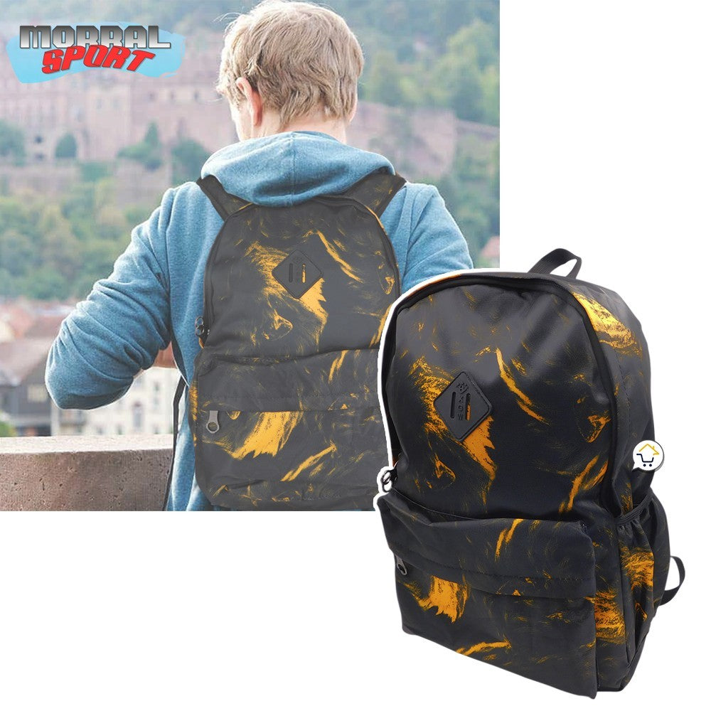 Morral Deportivo Veteado Cósmico Mochila Impermeable Bolso RF LX9