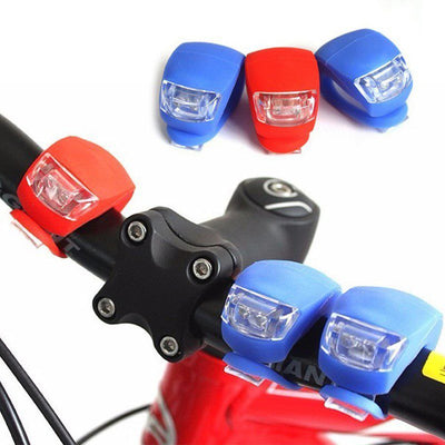 Luz Led Bicicleta Ciclismo Stop Trasero + Luz Delantera DC008