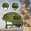 Casco Militar Táctico Ajustable Paintball Airsoft Deportes RF 286