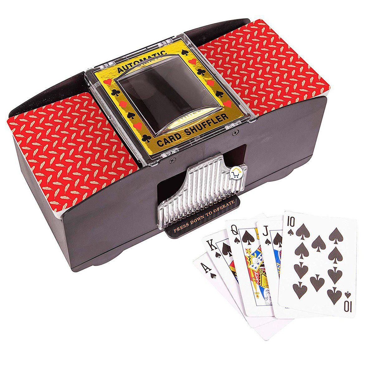 Barajador Cartas Automático Baraja Poker Mezclador PK-05