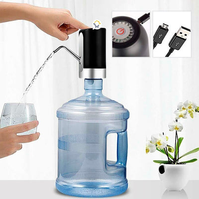 Dispensador Botellón De Agua Recargable USB Eléctrico HS06