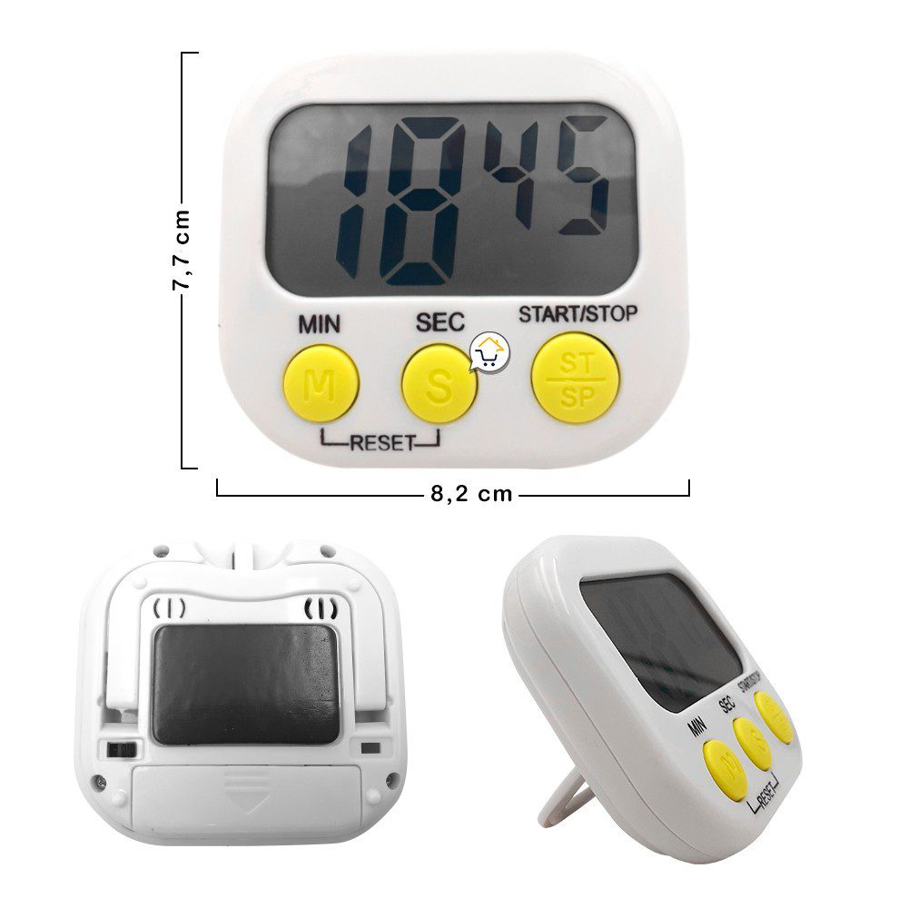 Temporizador Digital Cocina Alarma Cronómetro Magnético XK-103 – Cómpralo  en casa