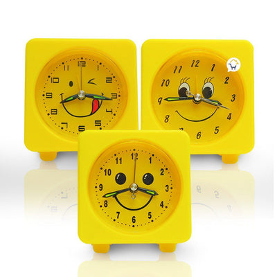 Reloj Mesa Niños Despertador Alarma Sonrisa AG134