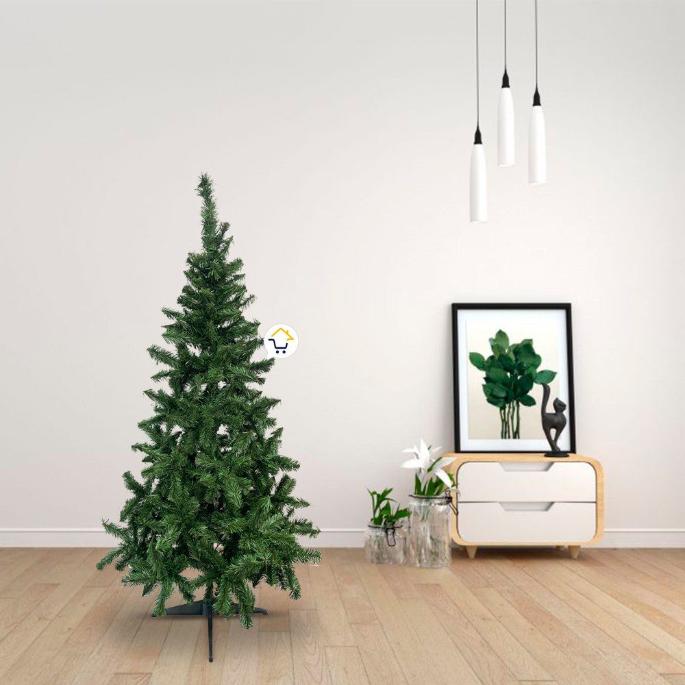 Árbol Navidad Pomposo Tupido 1.50m 240 Ramas Fexton150