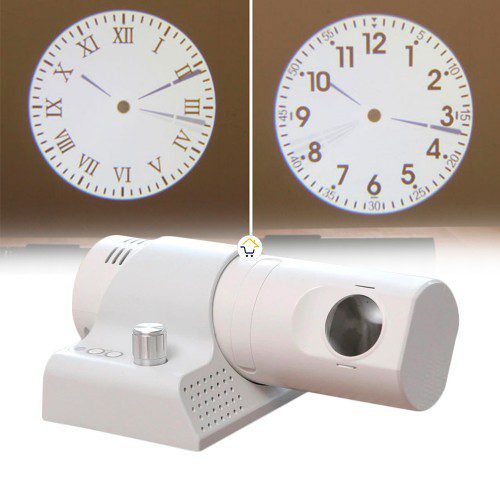 Reloj proyector on sale pared