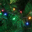 Extensión Luz LED Lineal 200 Luces 14m Cable Verde Multicolor 1452