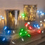 Luz Micro LED Ramal Alambre 3m Extension 248 Luces Navidad 1573