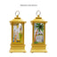 Pesebre Farol Vela Navideño Dorado Luz LED Navidad 0462VLD