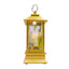 Pesebre Farol Vela Navideño Dorado Luz LED Navidad 0462VLD