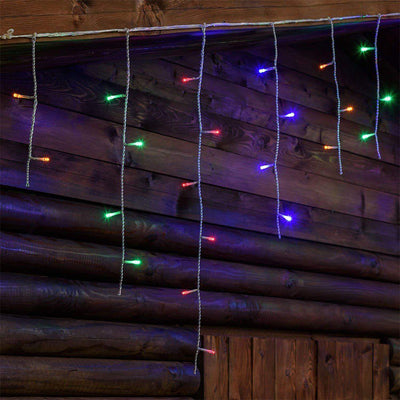 Cortina LED Intercalada 6 Mts 200L Navidad Multicolor 200LEDCM3