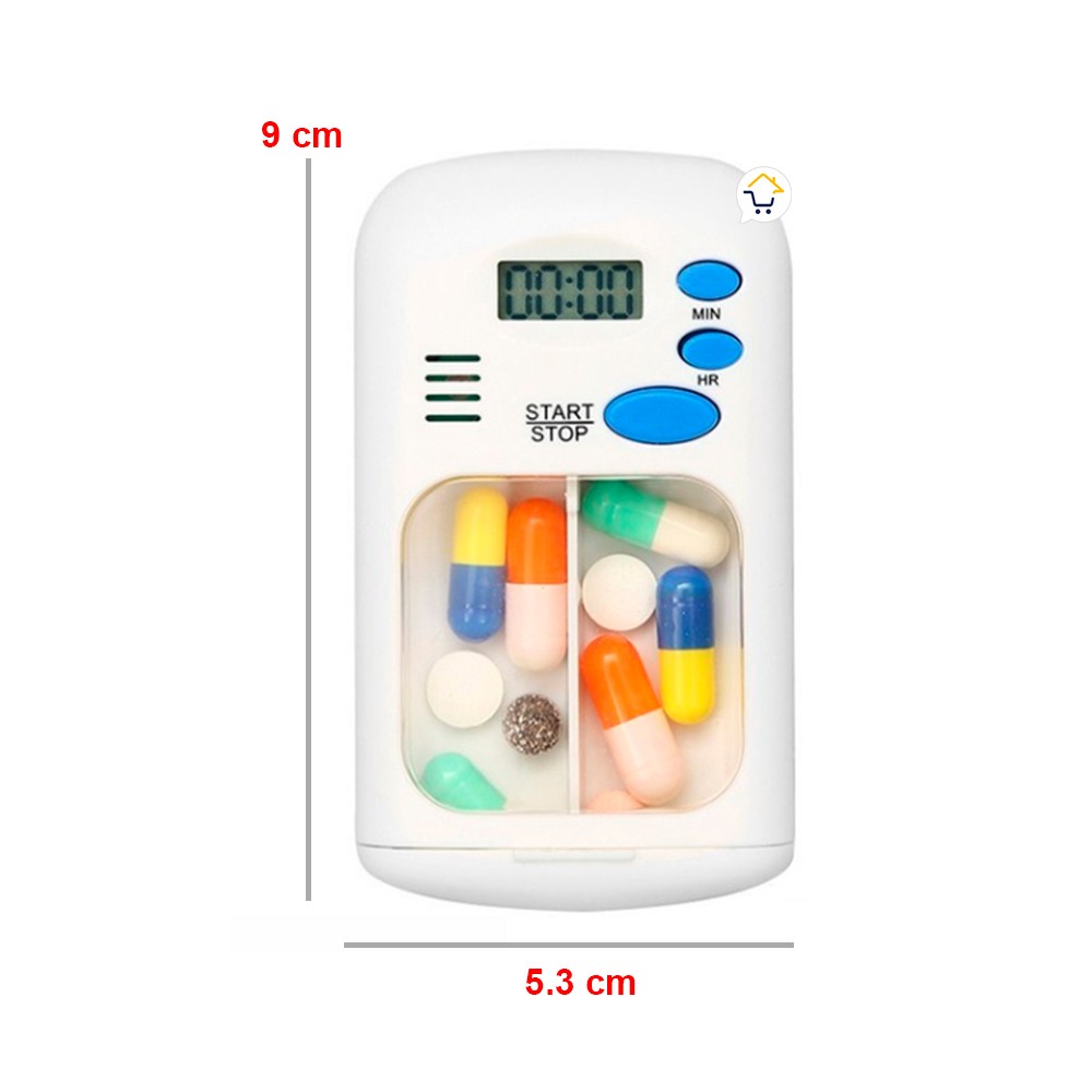 Mini Pastillero Alarma Recordatorio Medicina 538