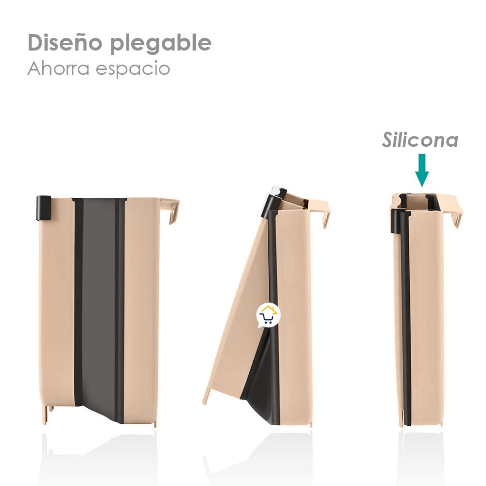 Basurero Cocina Colgante Plegable Papelera Multiusos 04301