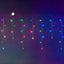 Cortina LED Intercalada 9 m 300 Luces Navidad Multicolor 300LEDCM3