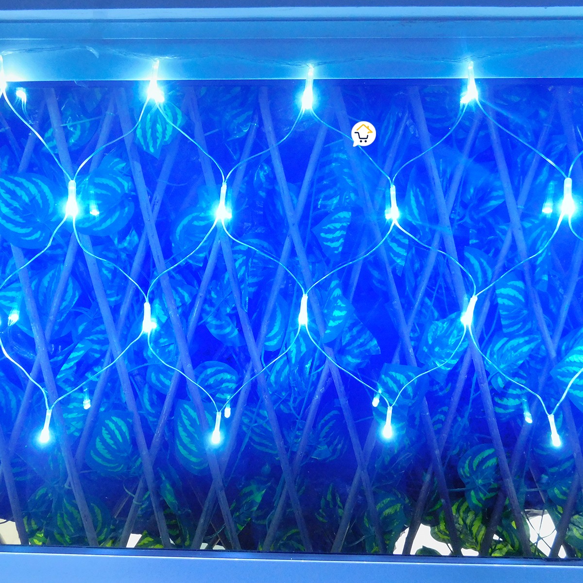 Extensión Luz Led Cenefa 200 LED 6 Metros Luces Navidad Azul 2173