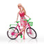 Muñeca Articulada Musical Fashion con Bicicleta Niñas HB017
