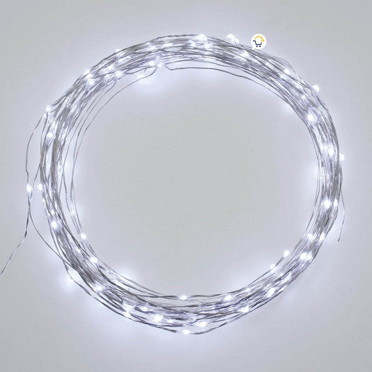 Extensión Micro LED Lineal 20 m 200 Luces Navidad Blanco 1551