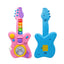 Micrófono Doble Karaoke Guitarra Musical Luces Sonidos 2898