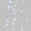 Cortina Micro LED Intercalada 3 m 100 LED Extensión Navidad Blanco SJ6834B