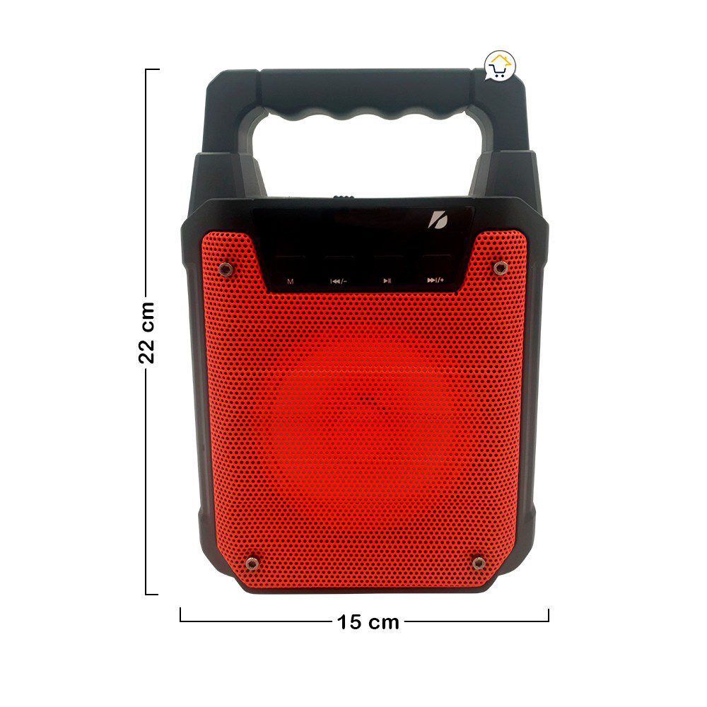 Parlante Bluetooth Recargable Portable Radio USB SD Karaoke 996C