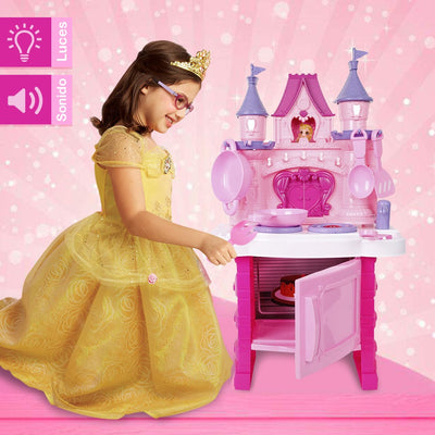 Cocina Infantil Castillo Princesa Luces Y Sonidos 018291