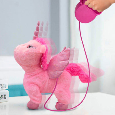 Unicornio Peluche Control Remoto Sonidos Y Movimiento MG010