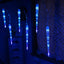 Luz led Tubo Hielo 4.5 Metros 12 Hielos Azul 1806