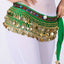 Caderin Cinturon Danza Arabe Fajin Monedas Lentejuelas Falda AF900