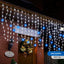 Cortina LED 6 X 1 M 240 LED Destellos Luces Navidad 1331B