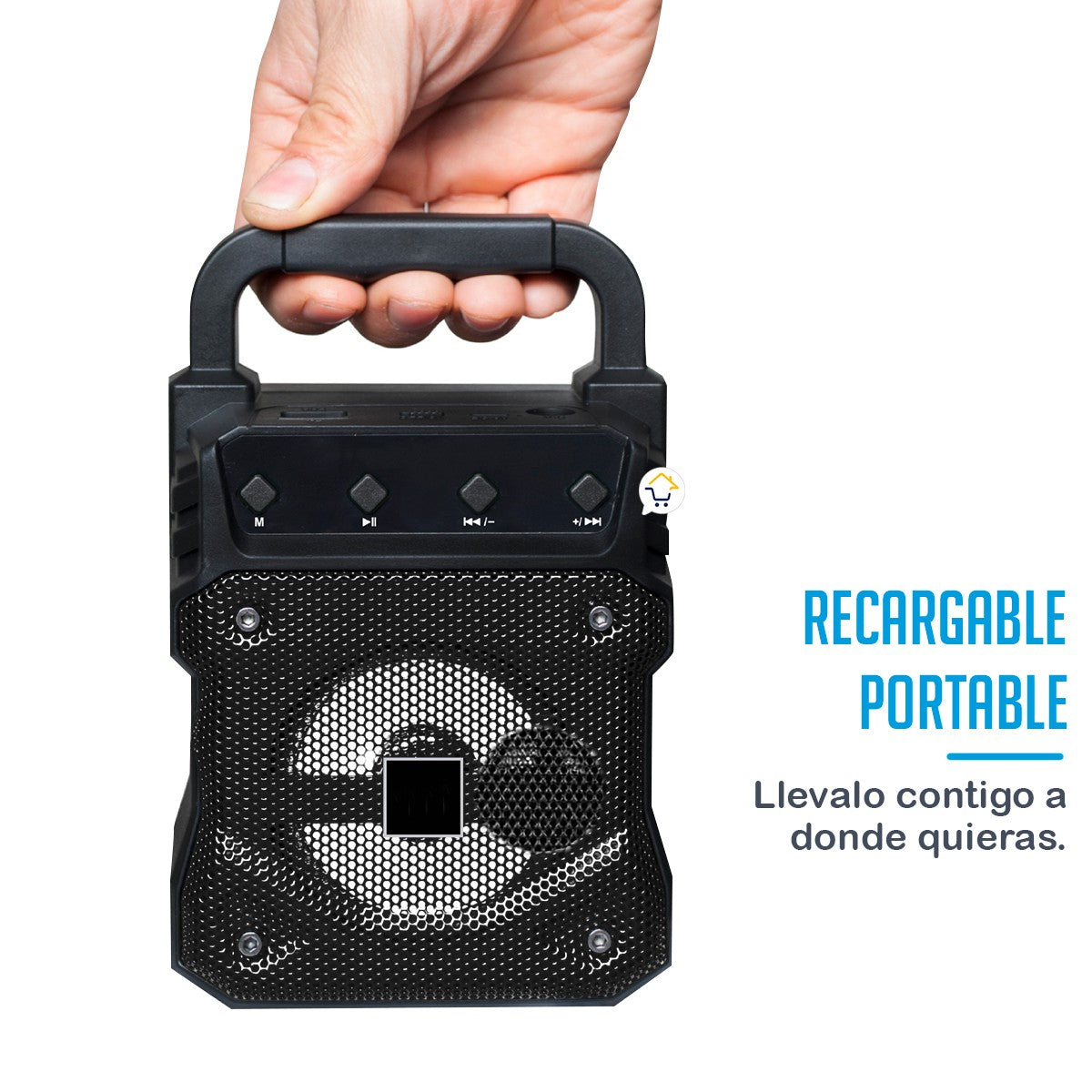 Parlante Bluetooth Recargable RGB Portable Radio KTS1092