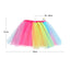 Tutú Arcoíris Niñas Colores Falda Ballet Disfraz AF416
