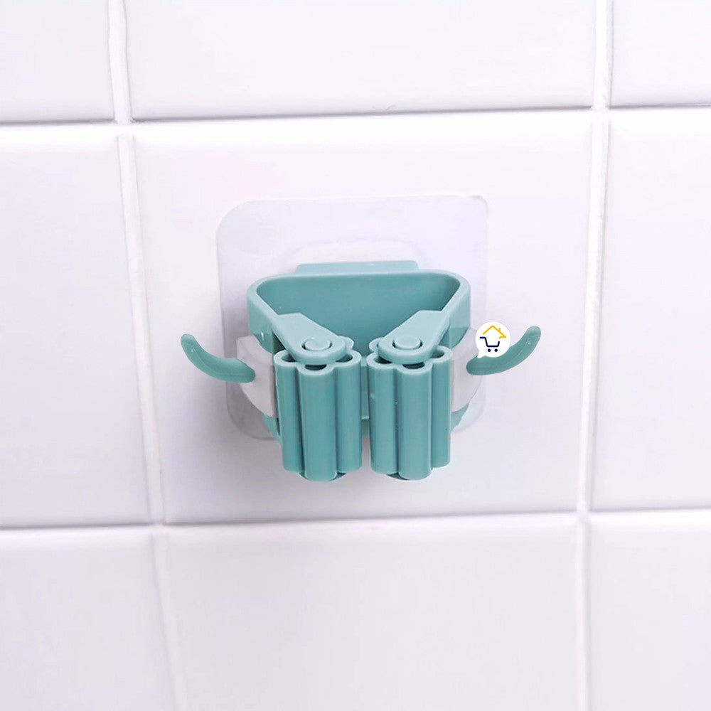 Soporte Trapeador Escoba Organizador De Baño XS806
