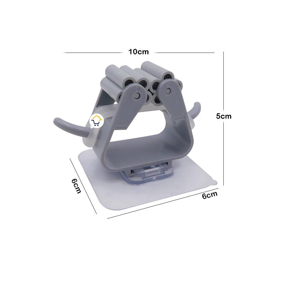 Soporte Trapeador Escoba Organizador De Baño XS806