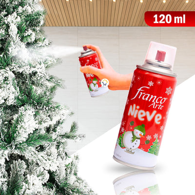 Espuma Nieve Artificial Spray 120 Ml Decoración Navidad ES120