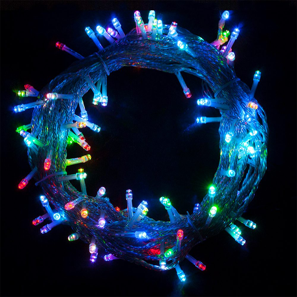 Luz Cascada 6X1 Metros 320 LED Luces Navidad MULTICOLOR RF 6X1-320L