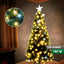 Árbol Navidad Fibra Óptica 1.80 m Estrellas Tupido 2038-180