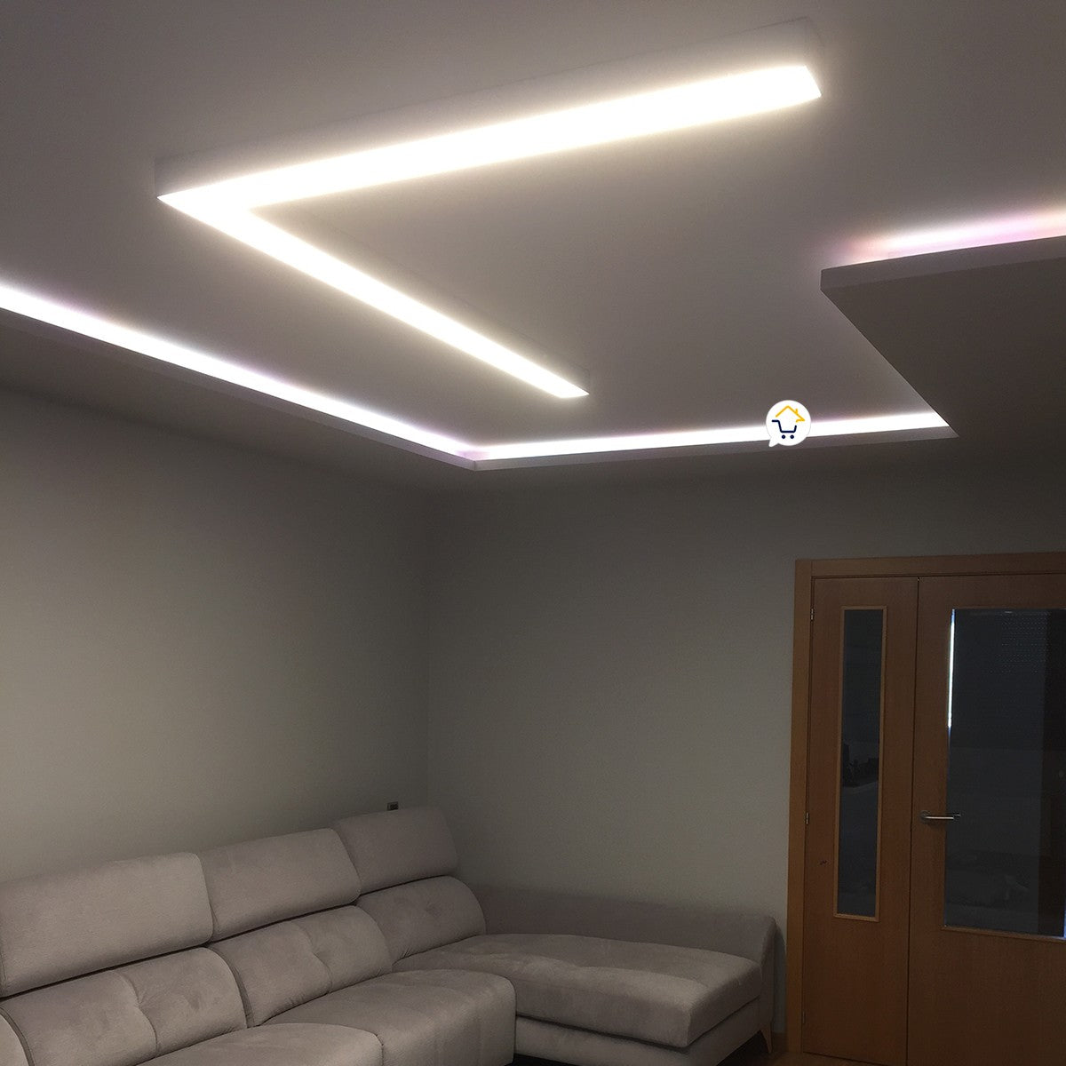 Manguera Plana Luz LED 3 Metros Navidad Blanca 2835WSB