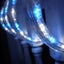 Manguera Luz LED 10 Metros Azul/Blanco 3 Vías 180 Luces RF 2407