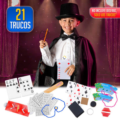 Kit Magia Niños Adultos 21 Trucos Diferentes KM21