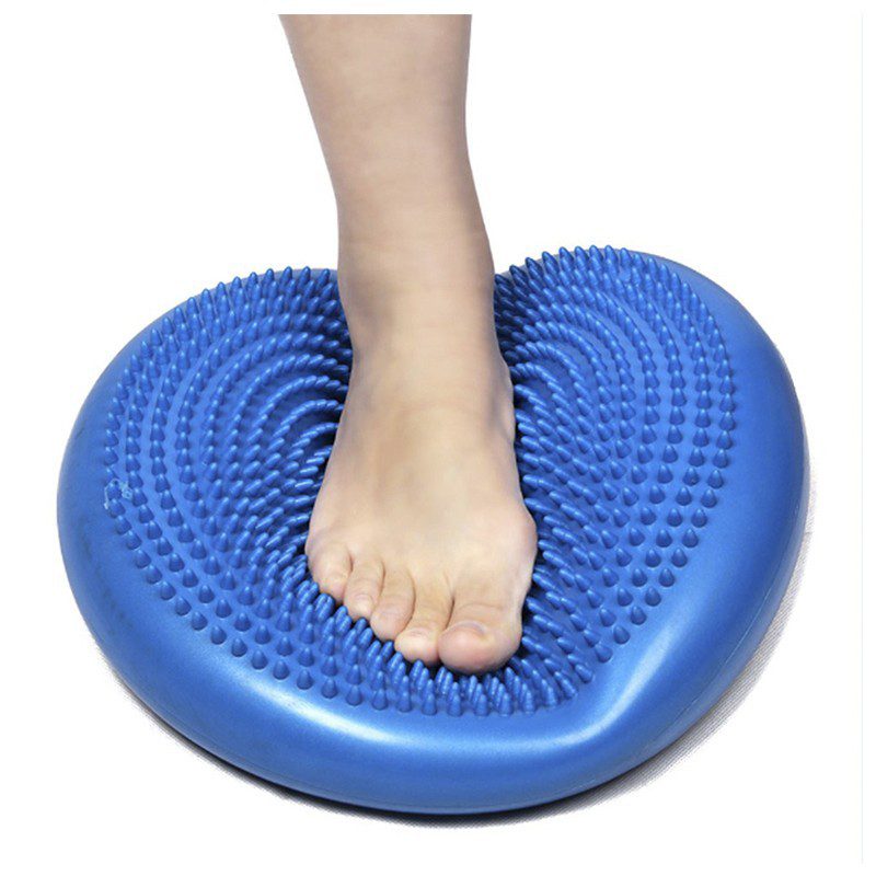 Cojín Inestable Equilibrio Y Balanceo Terapia Gym Pilates Yoga Balón Inestable